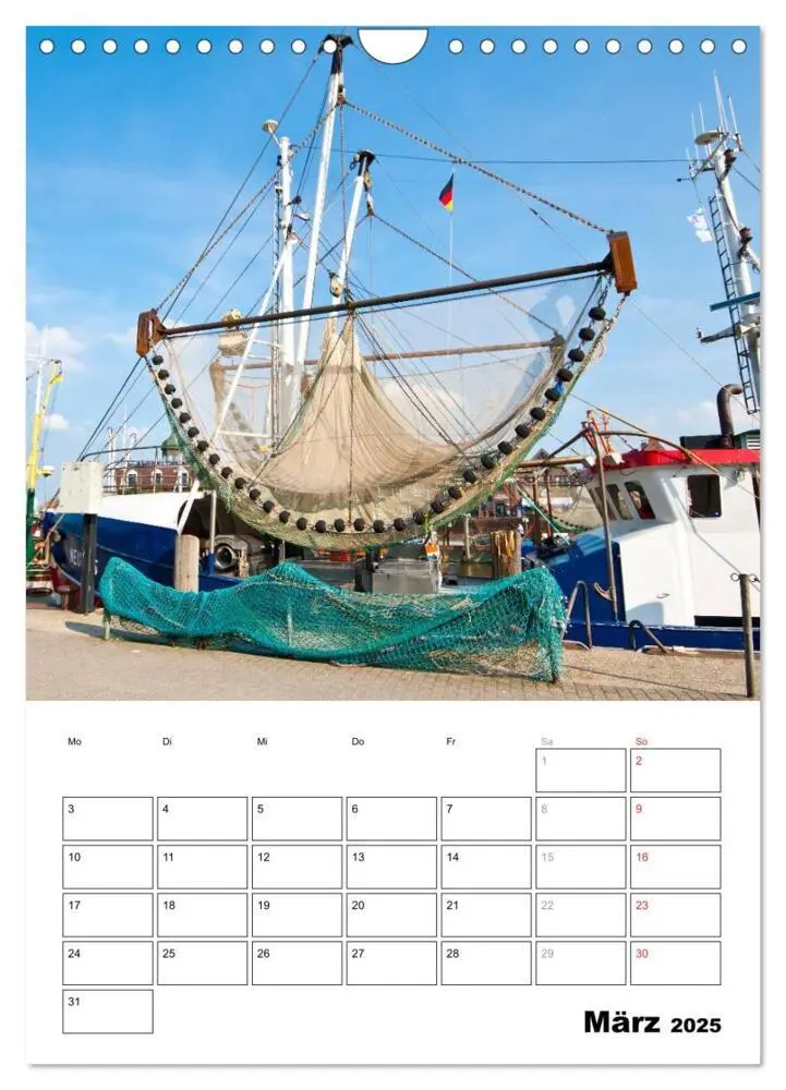 Bild: 9783457056981 | Neuharlingersiel Hafenromantik / Planer (Wandkalender 2025 DIN A4...