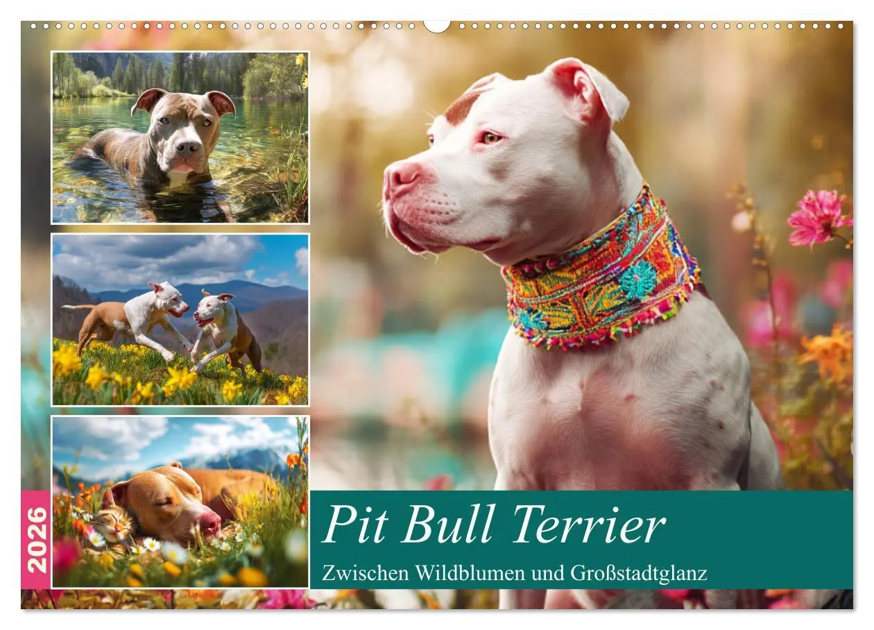Cover: 9783457746981 | Pit Bull Terrier. Zwischen Wildblumen und Großstadtglanz...