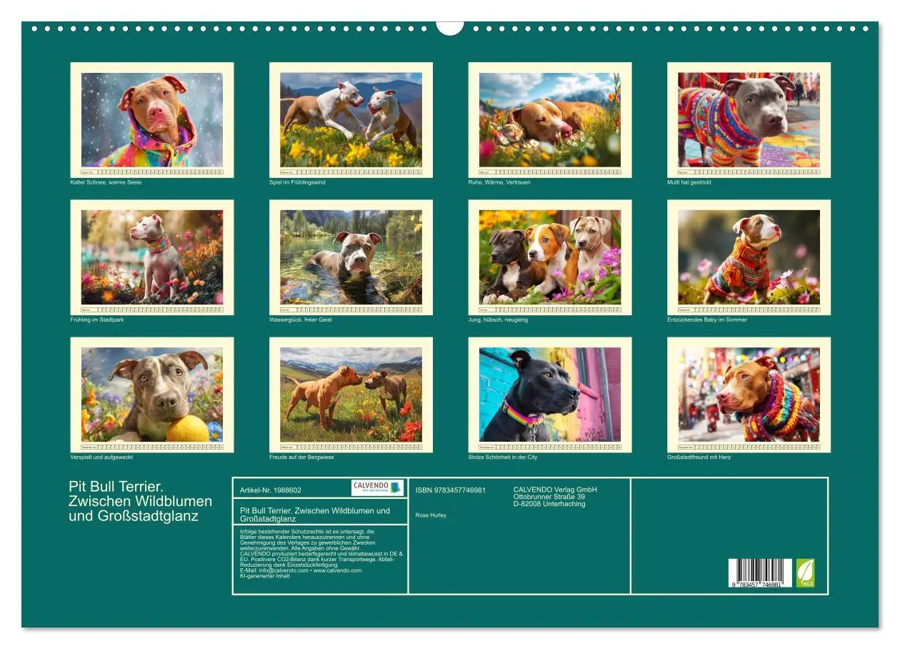 Bild: 9783457746981 | Pit Bull Terrier. Zwischen Wildblumen und Großstadtglanz...