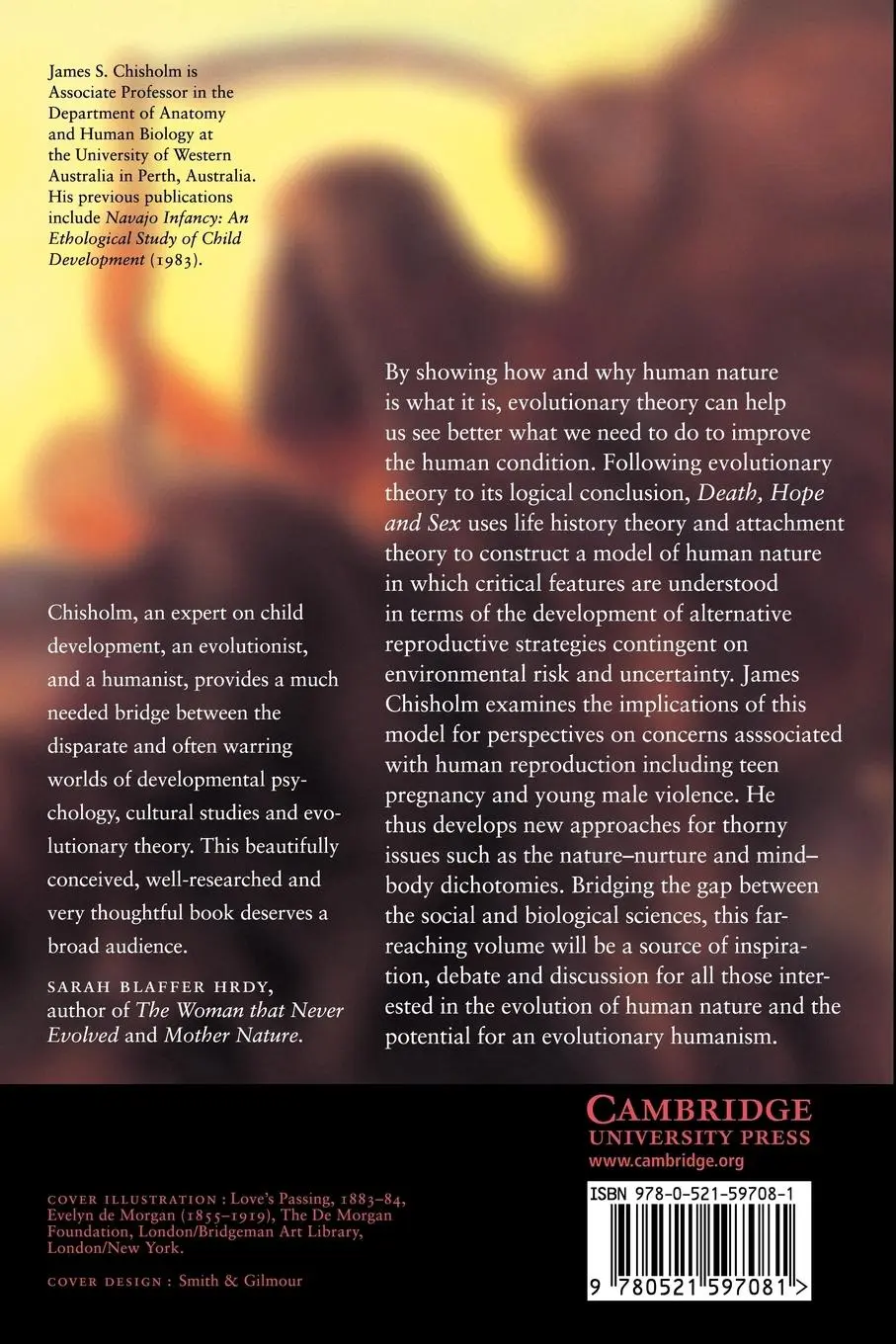 Rückseite: 9780521597081 | Death, Hope and Sex | James S. Chisholm (u. a.) | Taschenbuch | 2010