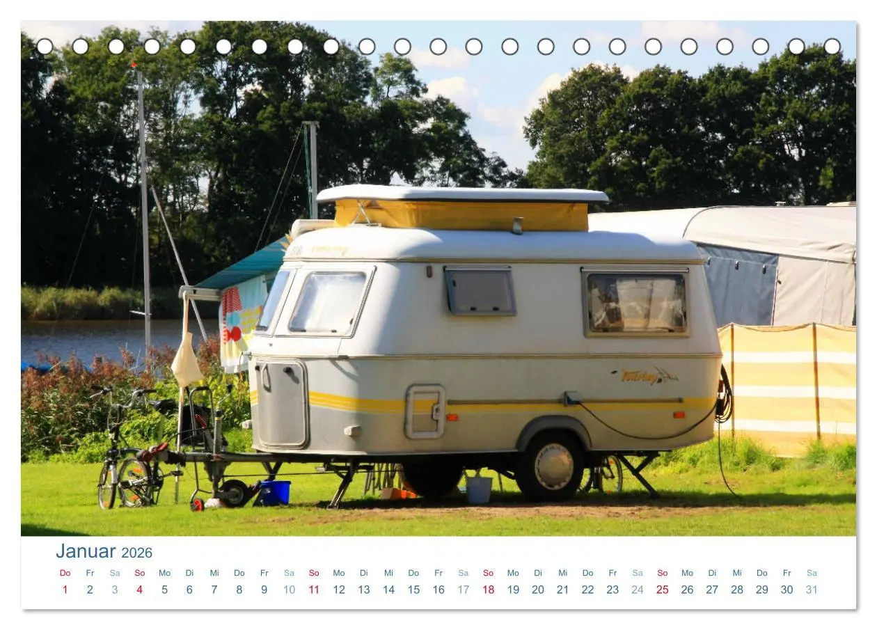 Bild: 9783516037081 | Freiheit auf Reisen 2026. Impressionen vom Camping und Zelten...