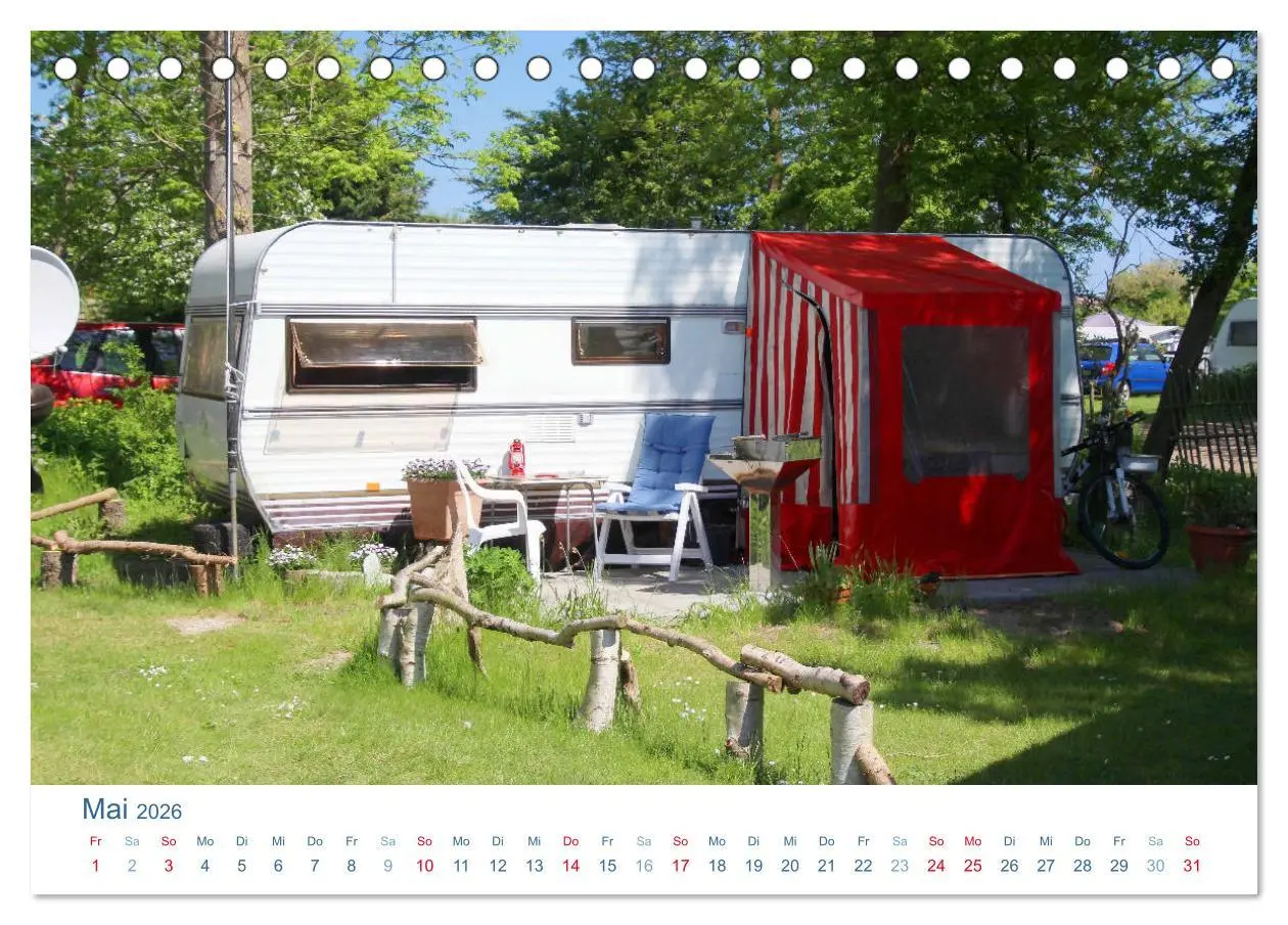 Bild: 9783516037081 | Freiheit auf Reisen 2026. Impressionen vom Camping und Zelten...