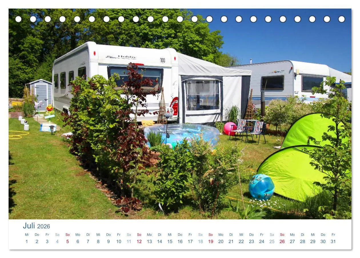 Bild: 9783516037081 | Freiheit auf Reisen 2026. Impressionen vom Camping und Zelten...