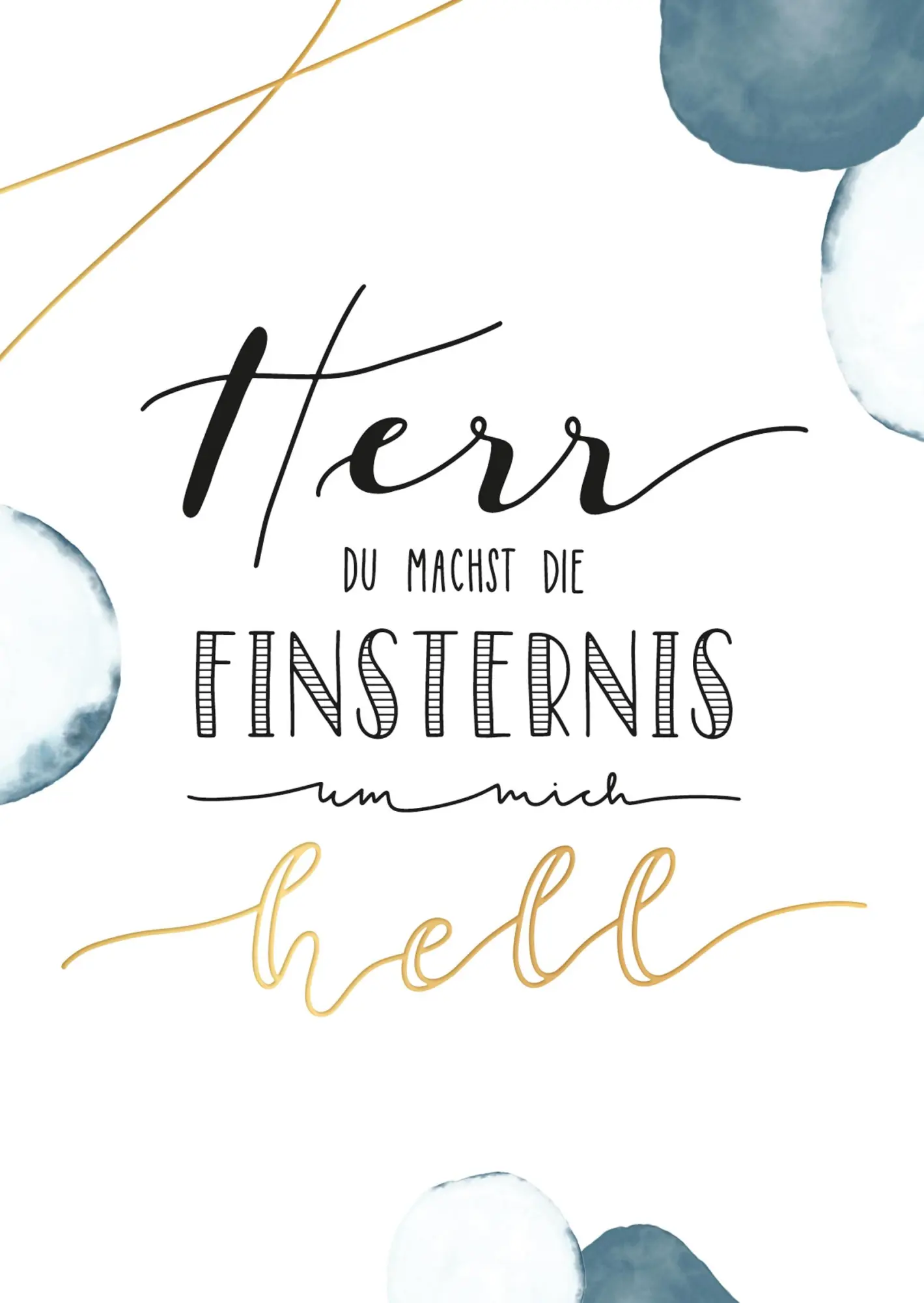 Bild: 4250222917181 | Himmelsglück | Bibel-Lettering Postkarten-Set | Annika Mengel | Buch