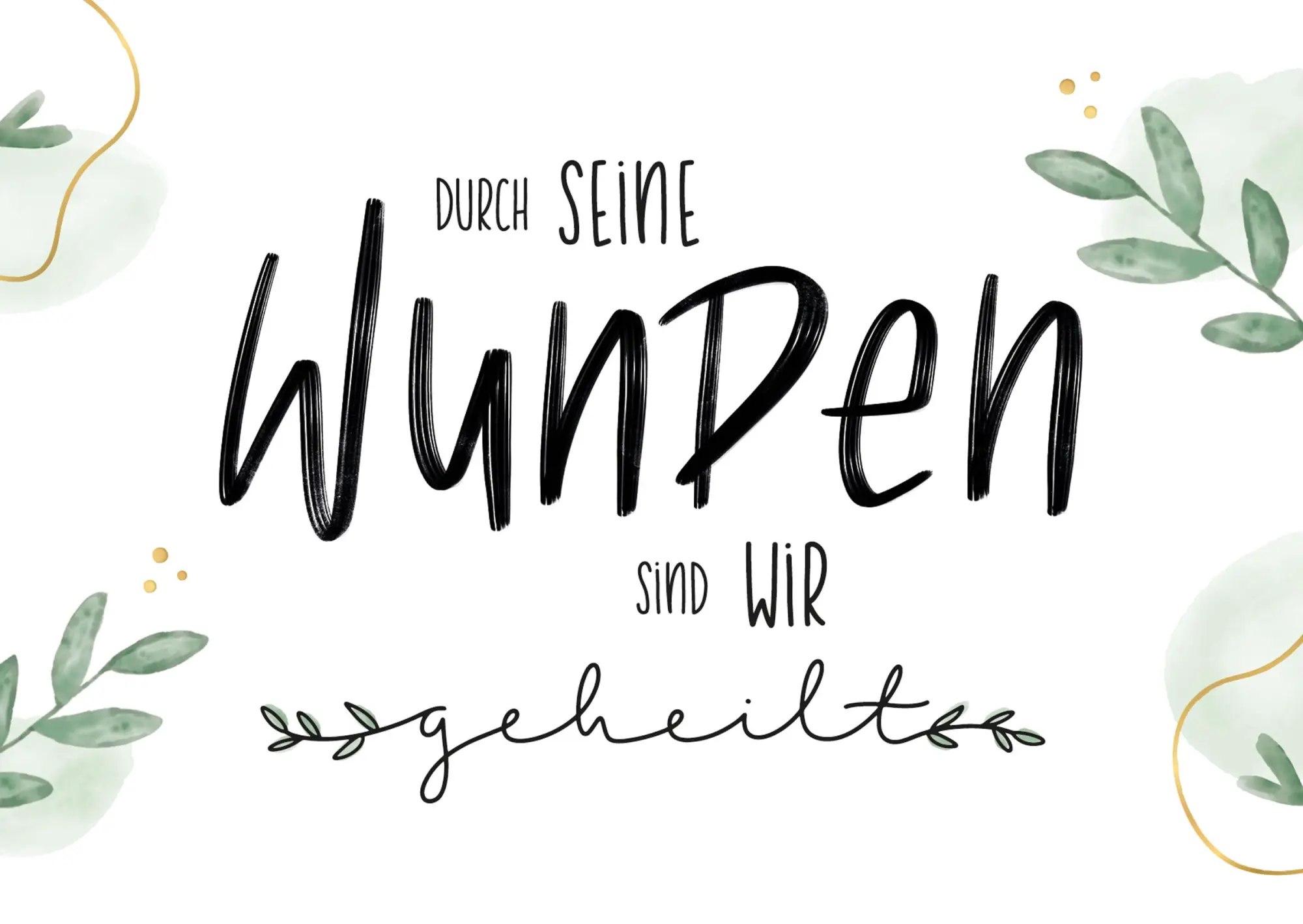 Bild: 4250222917181 | Himmelsglück | Bibel-Lettering Postkarten-Set | Annika Mengel | Buch