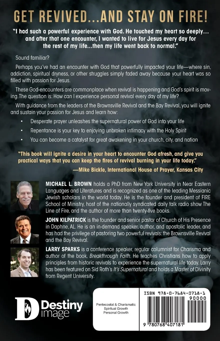 Rückseite: 9780768407181 | The Fire that Never Sleeps | Keys to Sustaining Personal Revival