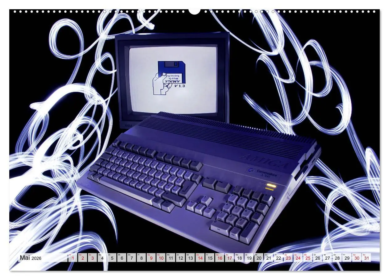 Bild: 9783457867181 | Computer der 80er (Wandkalender 2026 DIN A2 quer), CALVENDO...