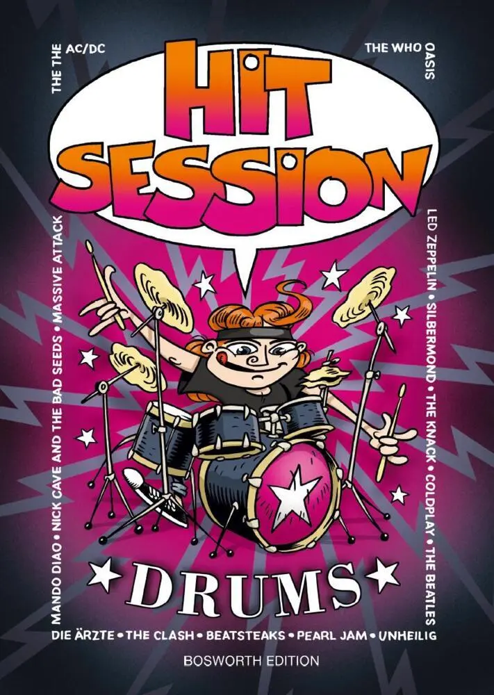 Cover: 9783865437181 | Hit Session, Drums | 100 Songs aus Pop, Rock, Metal | Buch | 208 S.