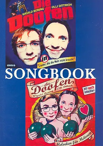 Cover: 9790700077181 | Die Doofen für Gesang und Klavier Songbook | G. Glueck Musikverlag
