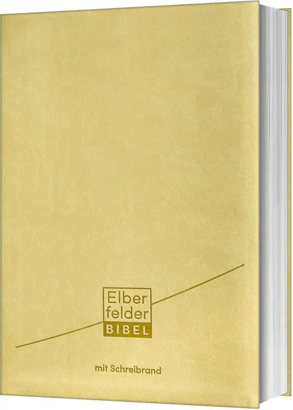 Cover: 9783417257281 | Elberfelder Bibel - mit Schreibrand, Kunstleder | Taschenbuch | 2025