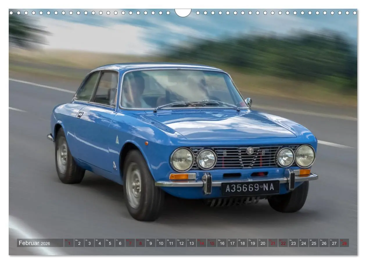 Bild: 9783457927281 | on the road Classic Coupés (Wandkalender 2026 DIN A3 quer),...