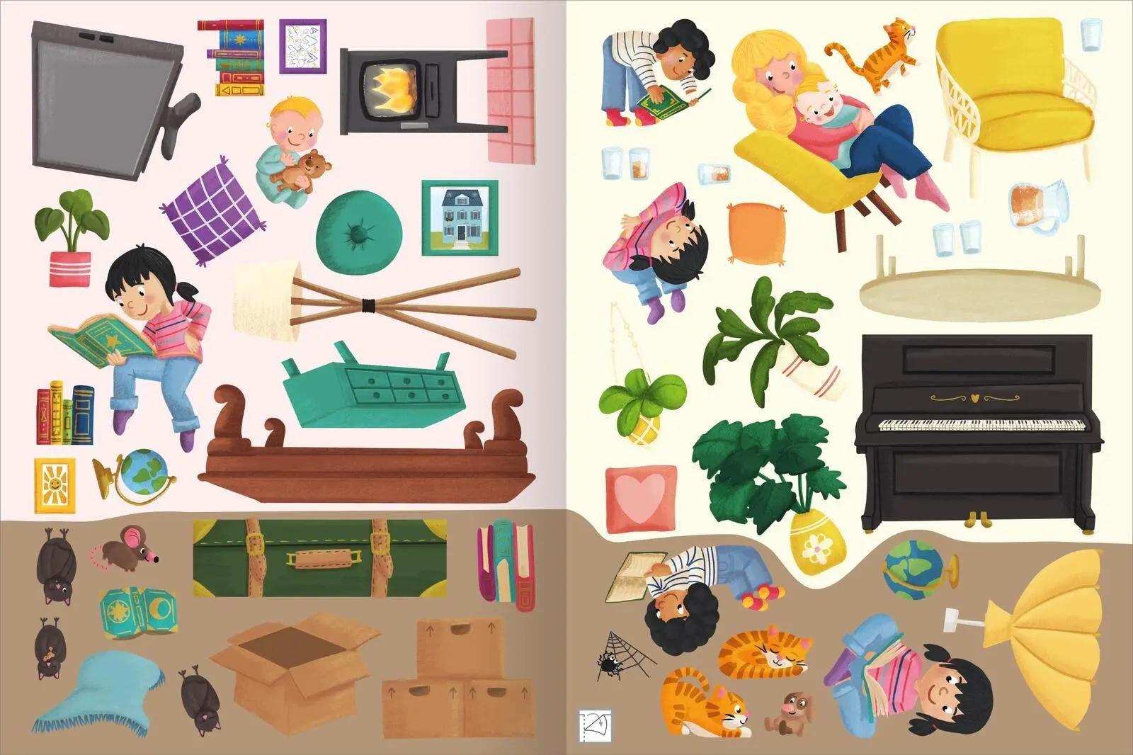 Bild: 9783845867281 | Erstes Stickern - Stickerhaus | Über 200 Sticker | Lily Baron | Buch