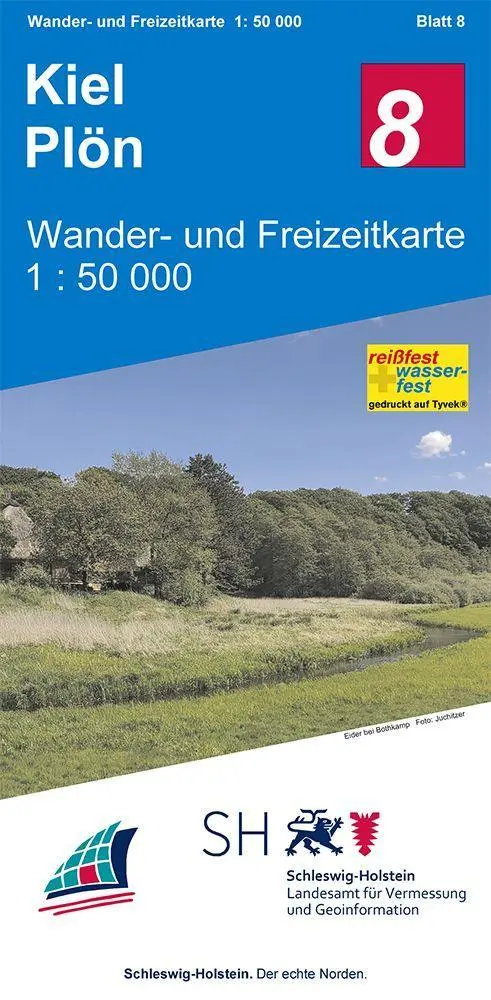 Cover: 9783891307281 | Kiel - Plön 1:50 000 | Wander- und Freizeitkarte | (Land-)Karte | 2021