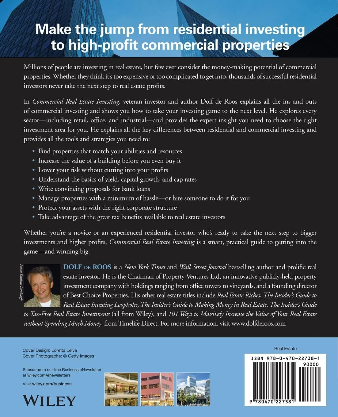 Rückseite: 9780470227381 | Commercial Real Estate Investing | Dolf De Roos | Taschenbuch | 2008