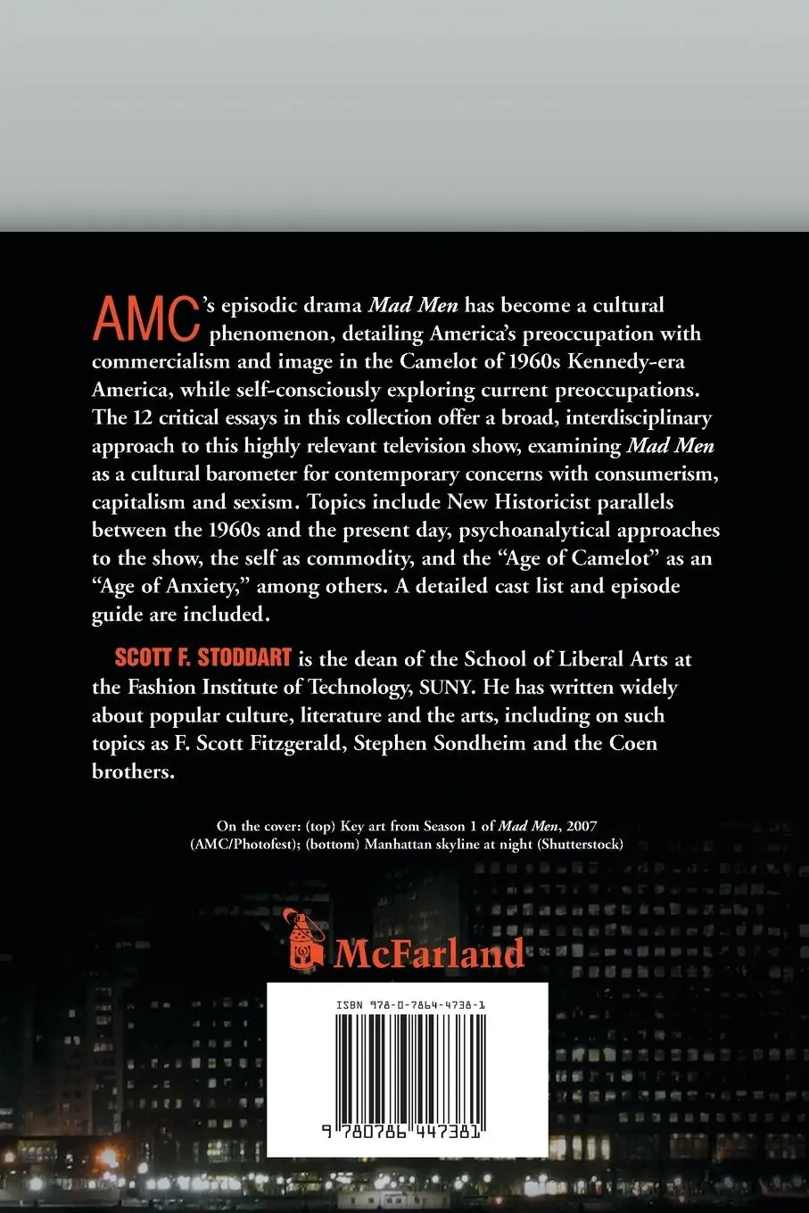 Rückseite: 9780786447381 | Analyzing Mad Men | Critical Essays on the Television Series | Buch