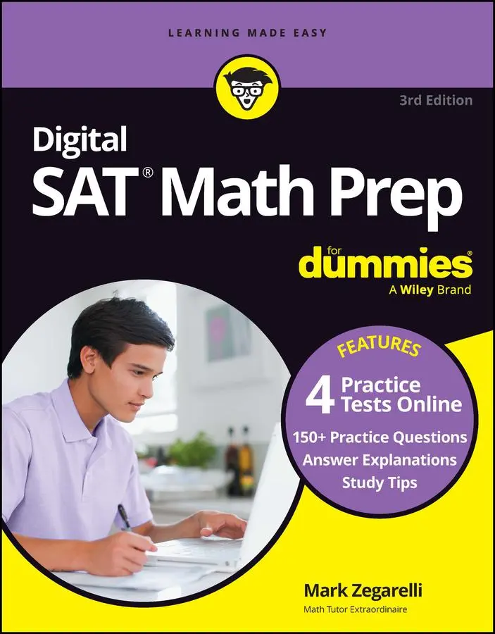 Cover: 9781394207381 | Digital SAT Math Prep For Dummies | Mark Zegarelli | Taschenbuch