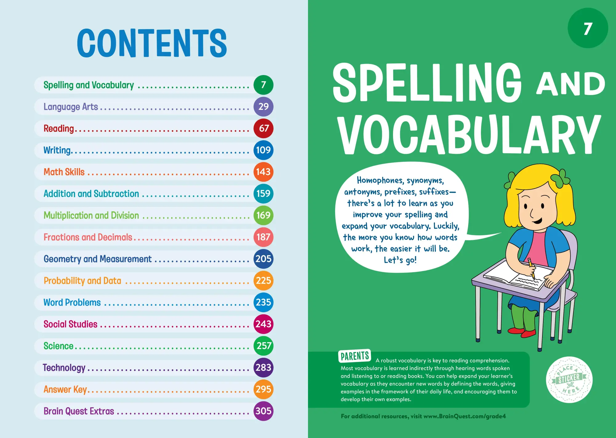 Bild: 9781523517381 | Brain Quest Workbook: 4th Grade Revised Edition | Workman Publishing