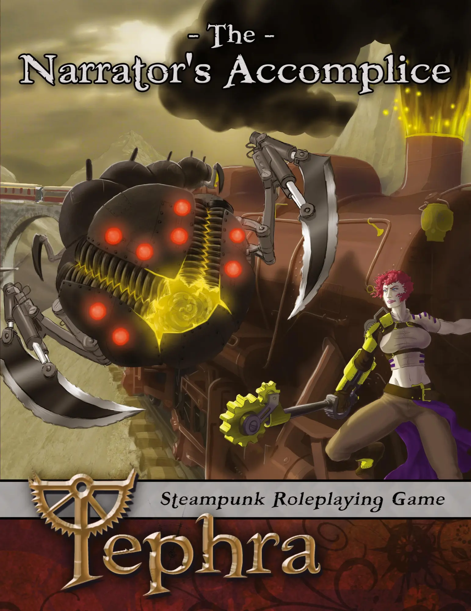 Cover: 9781523687381 | Tephra | the Narrator's Accomplice | Daniel A Burrow | Taschenbuch