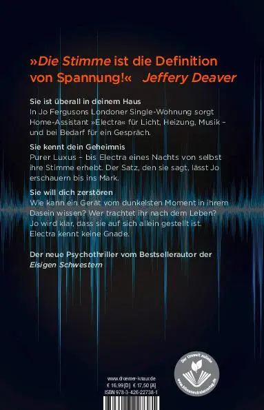 Rückseite: 9783426227381 | Die Stimme | S. K. Tremayne | Taschenbuch | 393 S. | Deutsch | 2020