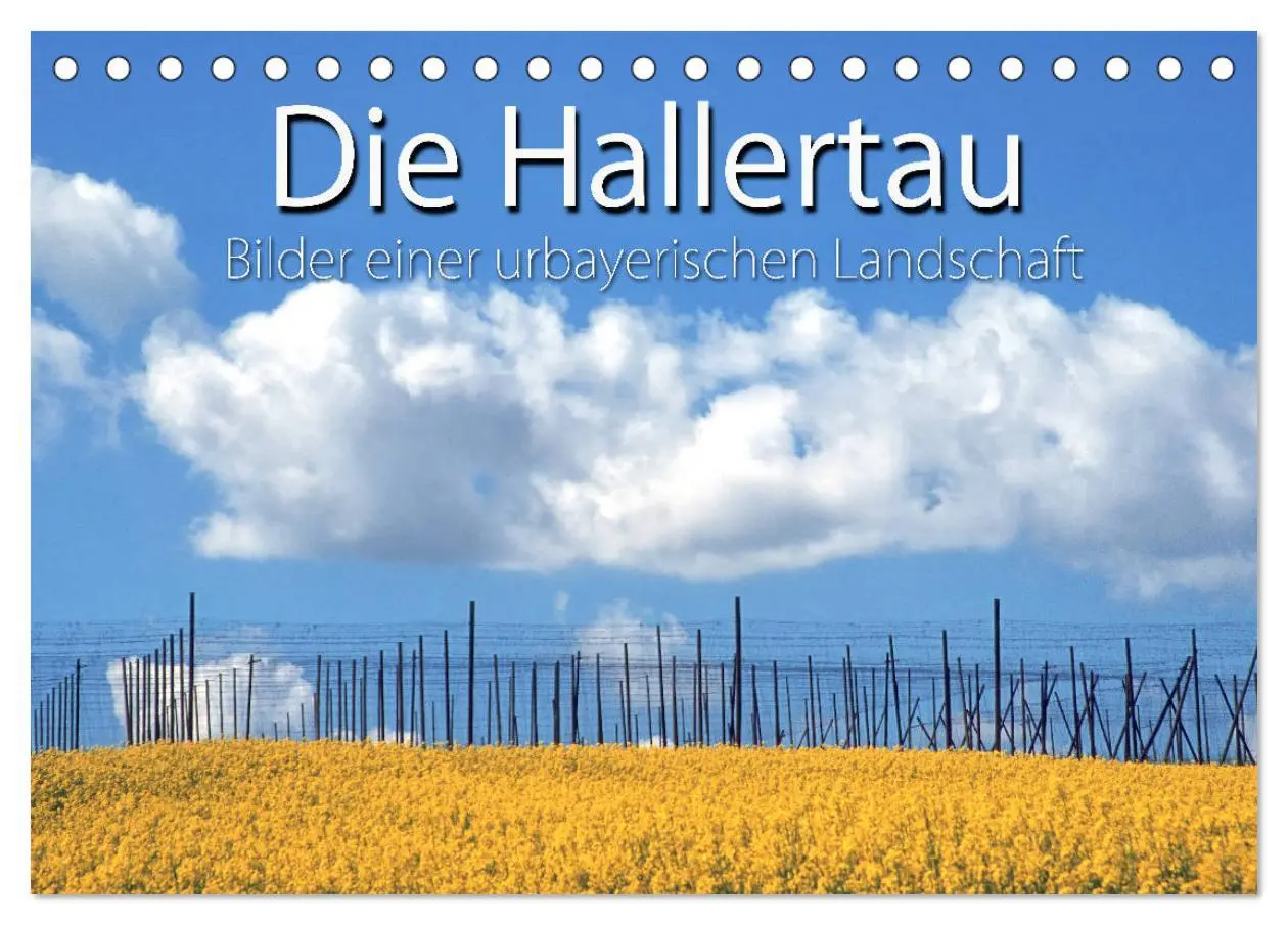 Cover: 9783457917381 | Hallertau (Tischkalender 2026 DIN A5 quer), CALVENDO Monatskalender