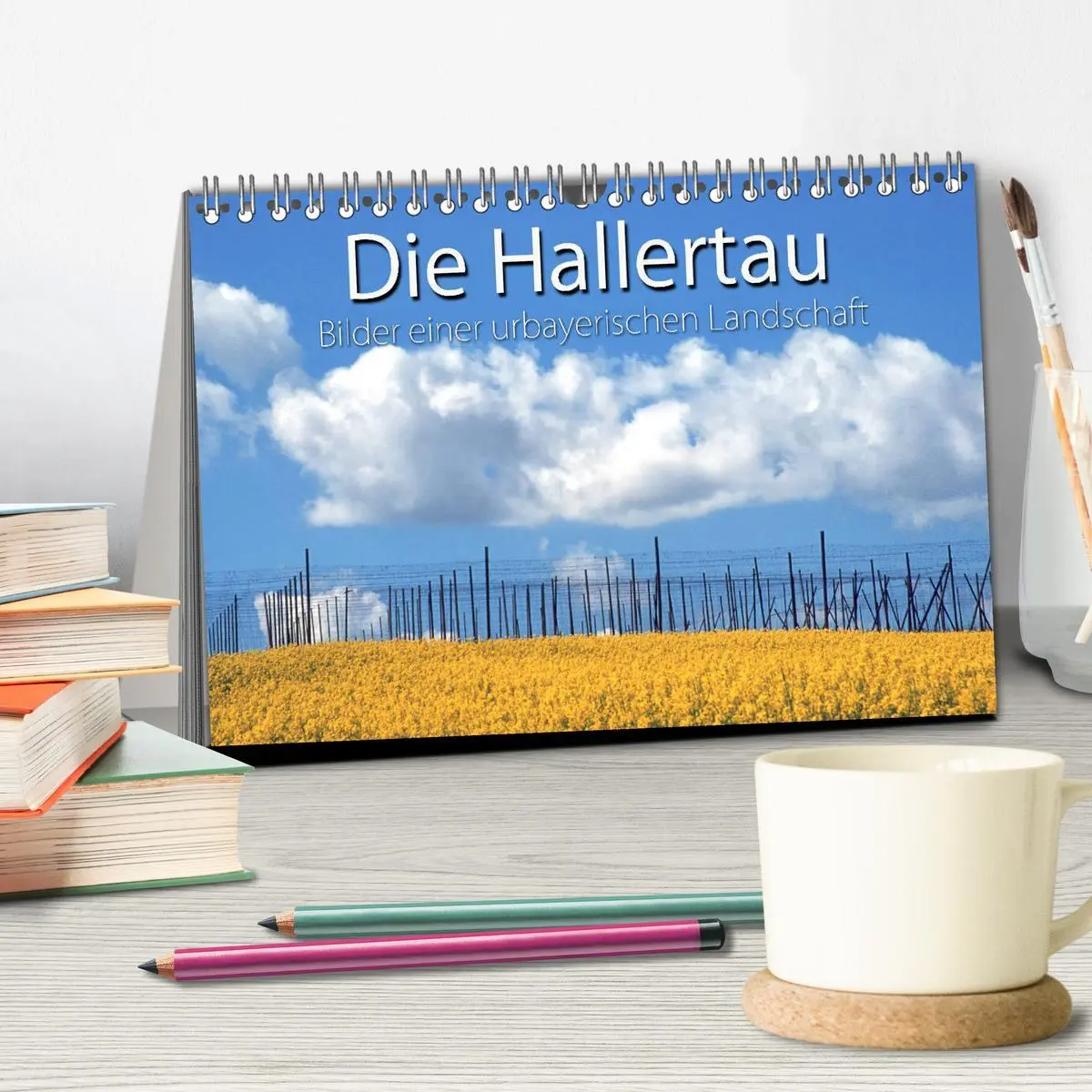 Bild: 9783457917381 | Hallertau (Tischkalender 2026 DIN A5 quer), CALVENDO Monatskalender
