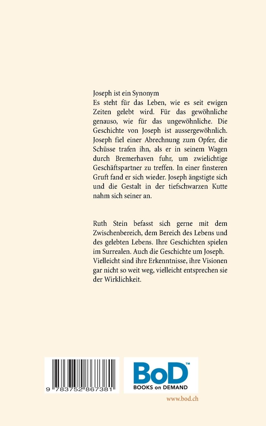 Rückseite: 9783752867381 | Joseph | Kriminalroman | Ruth Stein | Taschenbuch | 68 S. | Deutsch