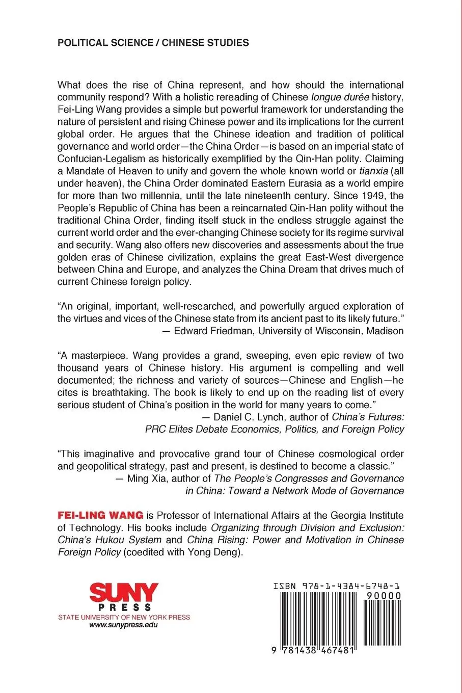 Rückseite: 9781438467481 | The China Order | Fei-Ling Wang | Taschenbuch | Englisch | 2018