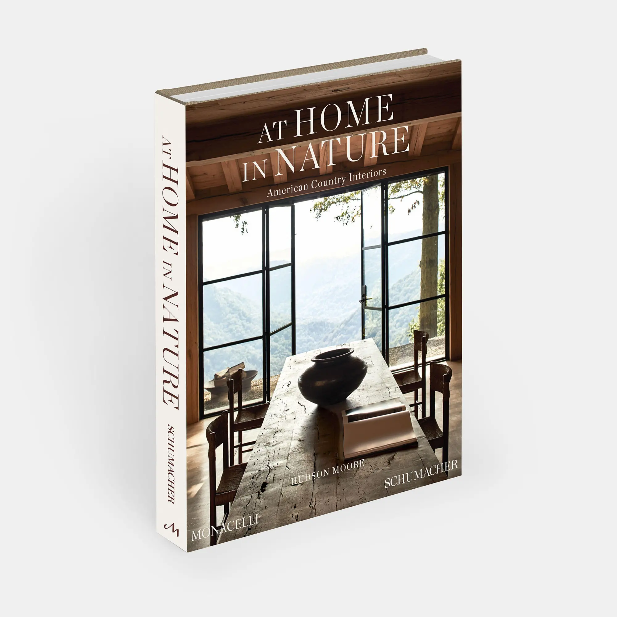 Bild: 9781580937481 | At Home in Nature | American Country Interiors | Hudson Moore | Buch