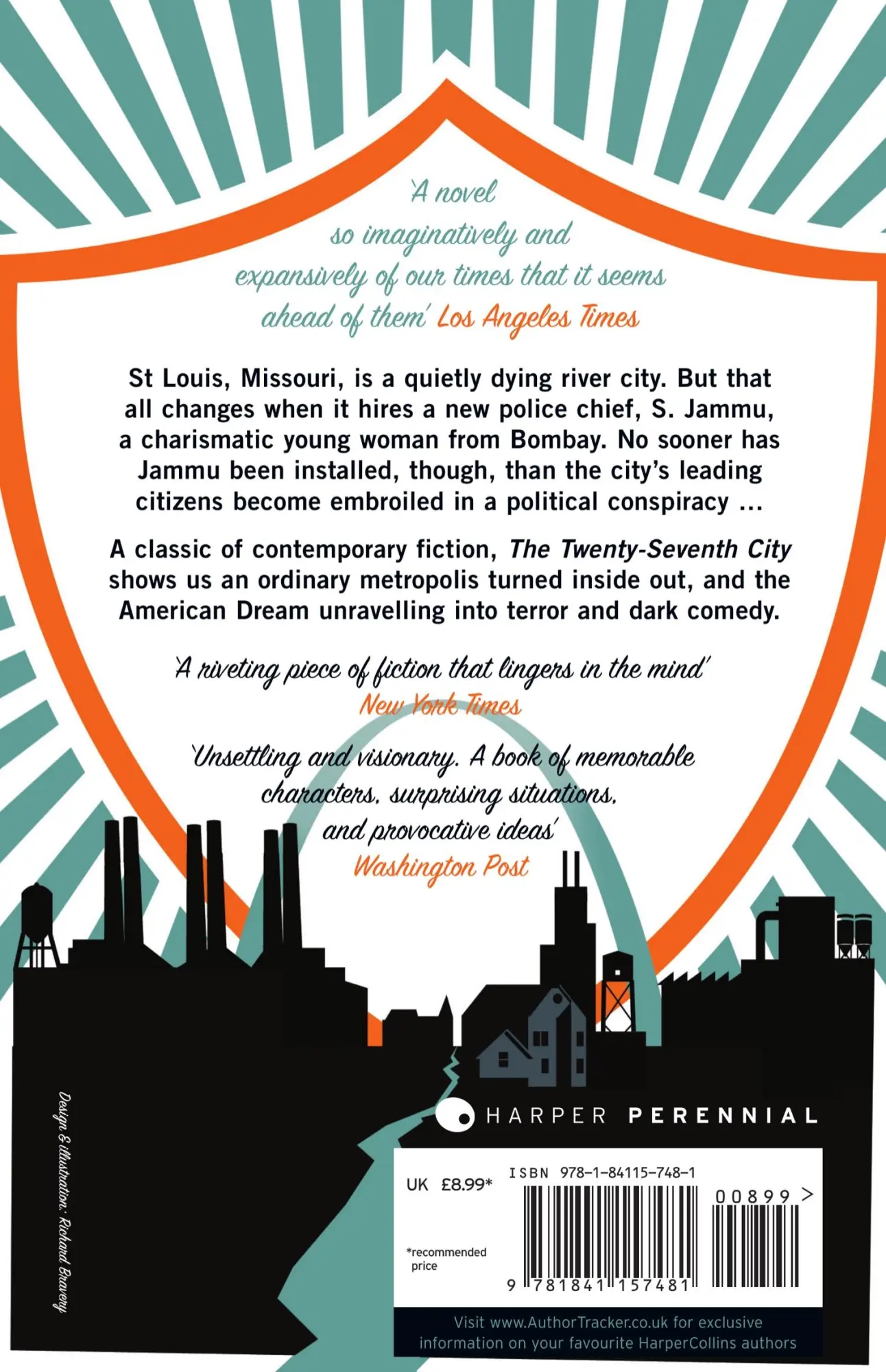Rückseite: 9781841157481 | The Twenty-Seventh City | Jonathan Franzen | Taschenbuch | 517 S.
