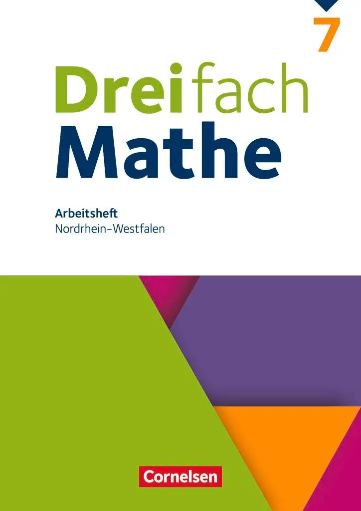 Cover: 9783060437481 | Dreifach Mathe 7. Schuljahr. Nordrhein-Westfalen - Arbeitsheft mit...