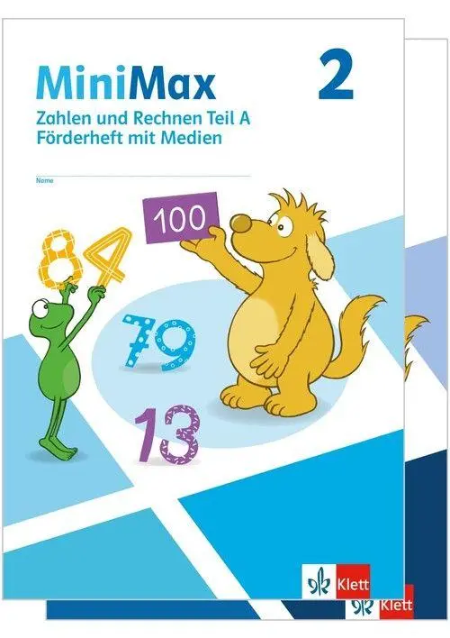Cover: 9783122807481 | MiniMax 2. Paket Förderhefte mit Medien (Zahlen und Rechnen A &amp; B)...