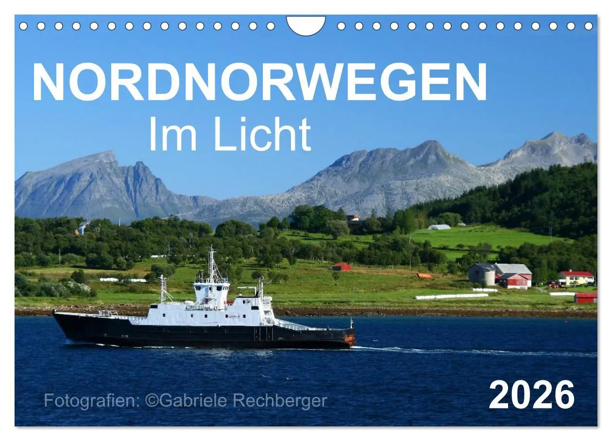 Cover: 9783516097481 | Nordnorwegen im Licht (Wandkalender 2026 DIN A4 quer), CALVENDO...