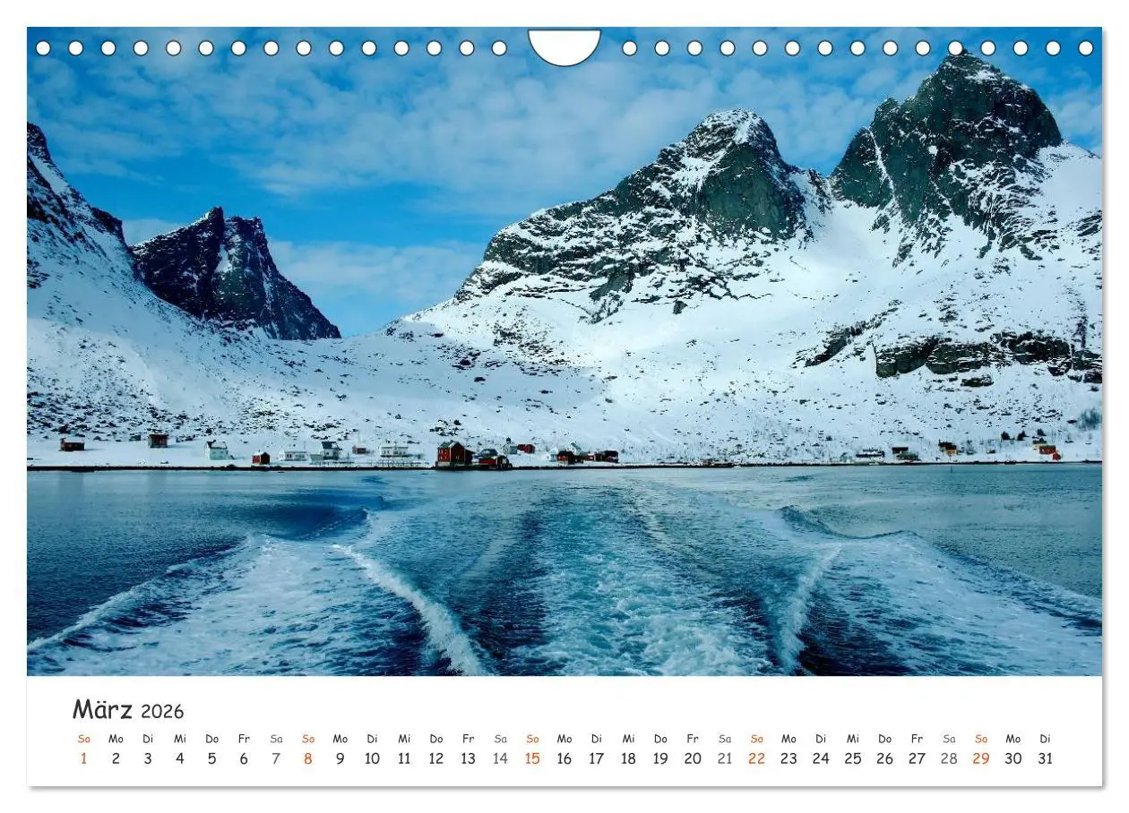 Bild: 9783516097481 | Nordnorwegen im Licht (Wandkalender 2026 DIN A4 quer), CALVENDO...