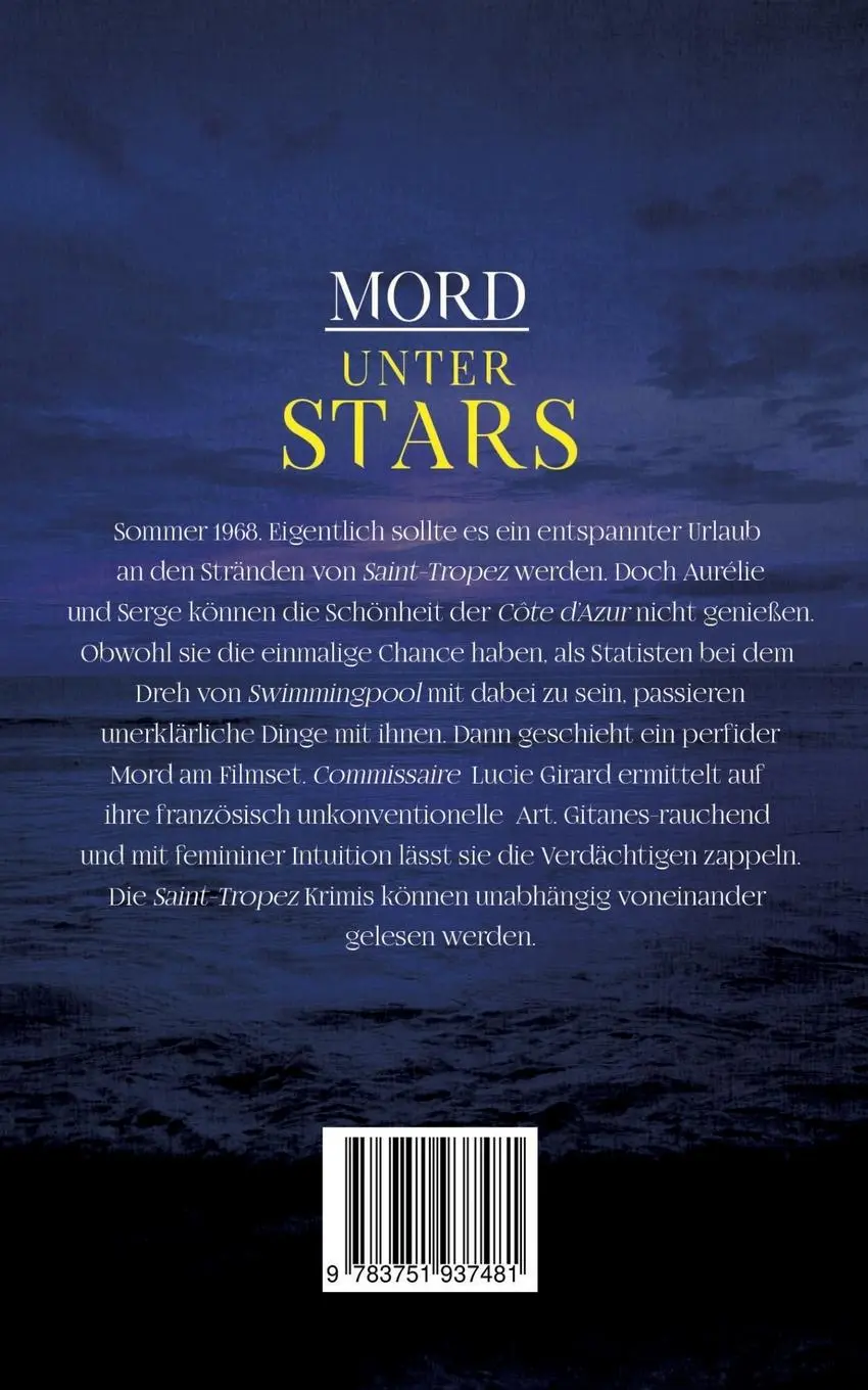 Rückseite: 9783751937481 | Mord unter Stars | Swimmingpool | Luc Winger | Taschenbuch | 316 S.
