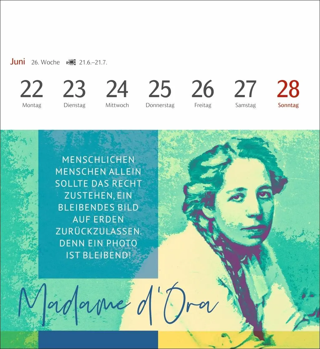 Bild: 9783840037481 | Starke Frauen Postkartenkalender 2026 - Kalender mit 53 Karten | 2026