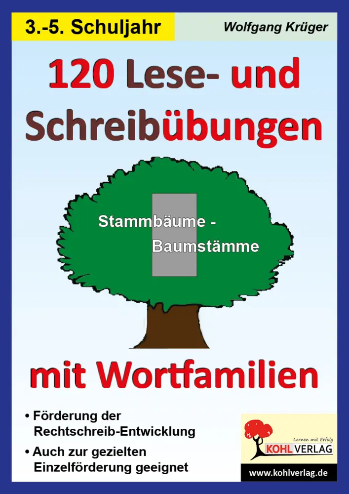 Cover: 9783866327481 | 120 Lese- und Schreibübungen mit Wortfamilien | Wolfgang Krüger | 2007