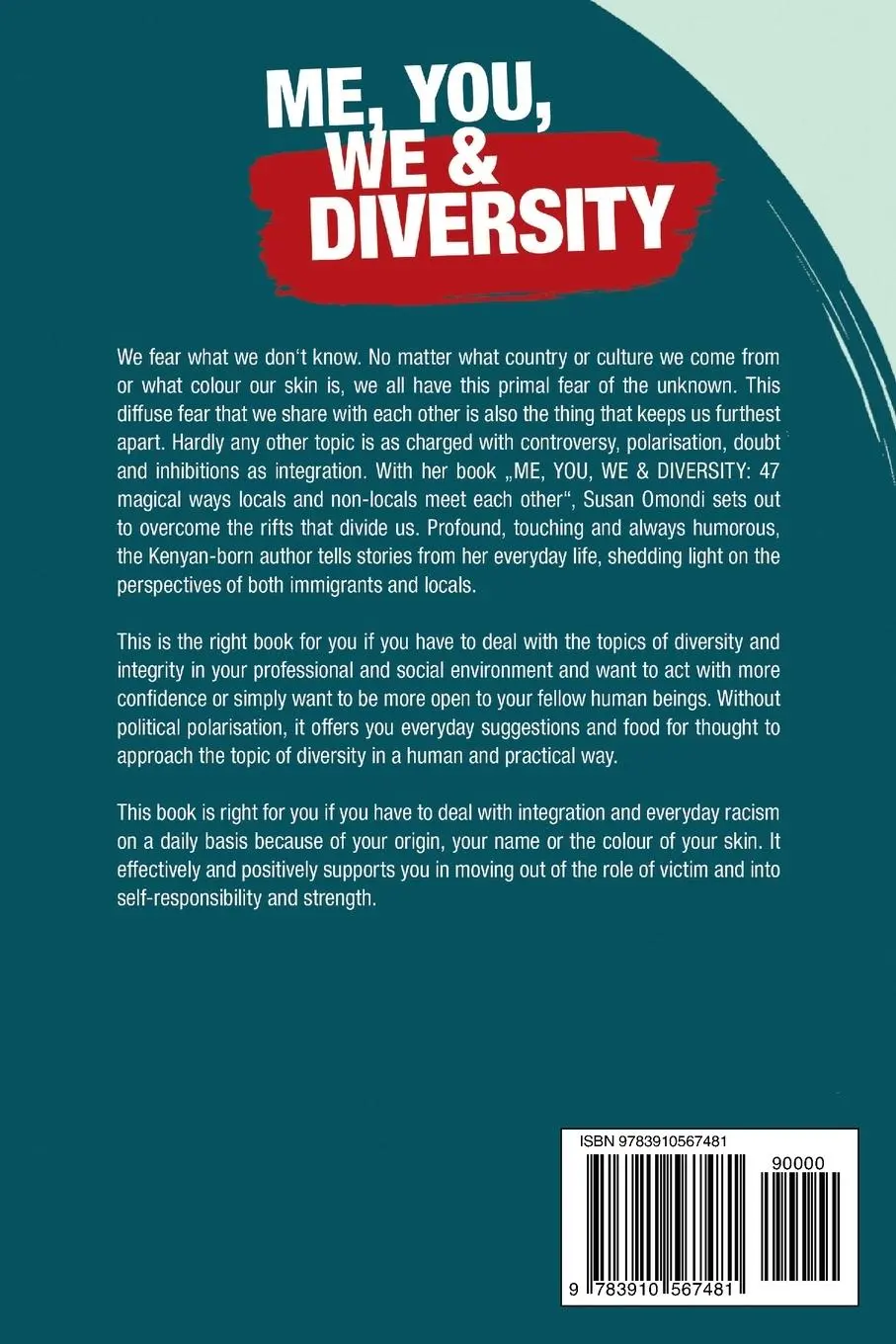 Rückseite: 9783910567481 | ME, YOU, WE &amp; Diversity | Susan Omondi | Taschenbuch | Paperback