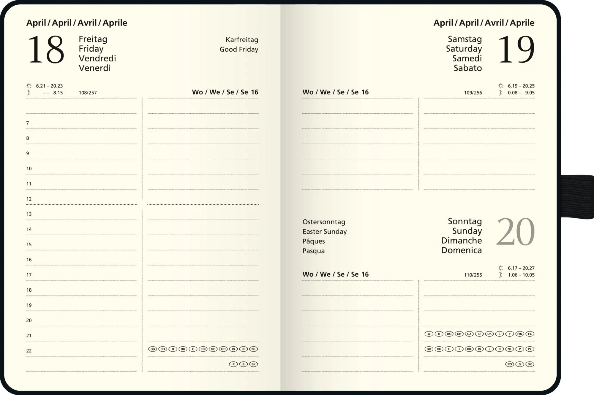 Bild: 4061947157581 | BRUNNEN 1073666907 Taschenkalender Kompagnon Mod. 736 66 2027 A6,...
