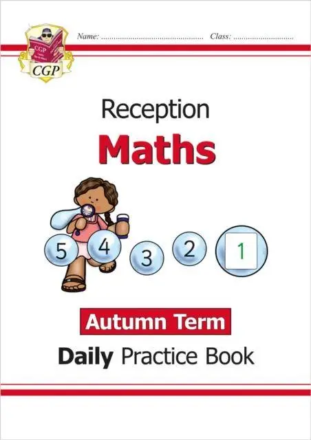 Cover: 9781789087581 | Reception Maths Daily Practice Book: Autumn Term | Cgp Books | Buch