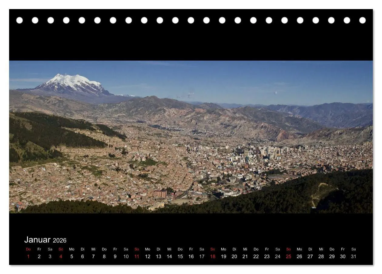 Bild: 9783516157581 | Peru &amp; Bolivien - Land der Inka (Tischkalender 2026 DIN A5 quer),...