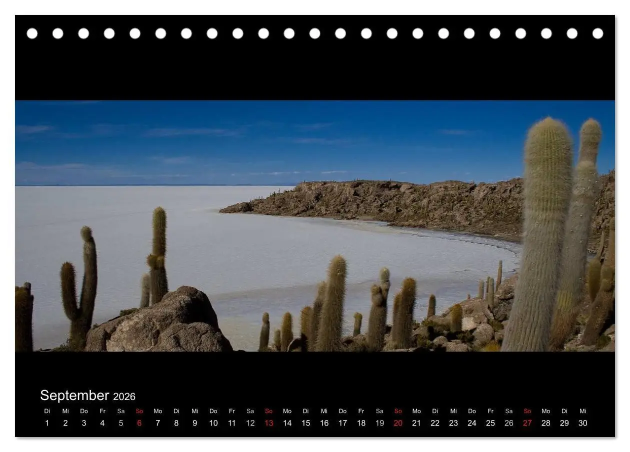 Bild: 9783516157581 | Peru &amp; Bolivien - Land der Inka (Tischkalender 2026 DIN A5 quer),...