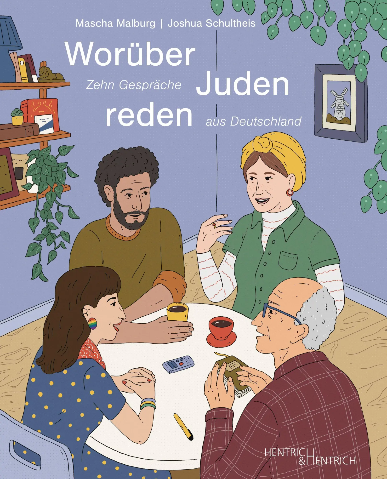 Cover: 9783955657581 | Worüber Juden reden | Zehn Gespräche aus Deutschland | Malburg (u. a.)