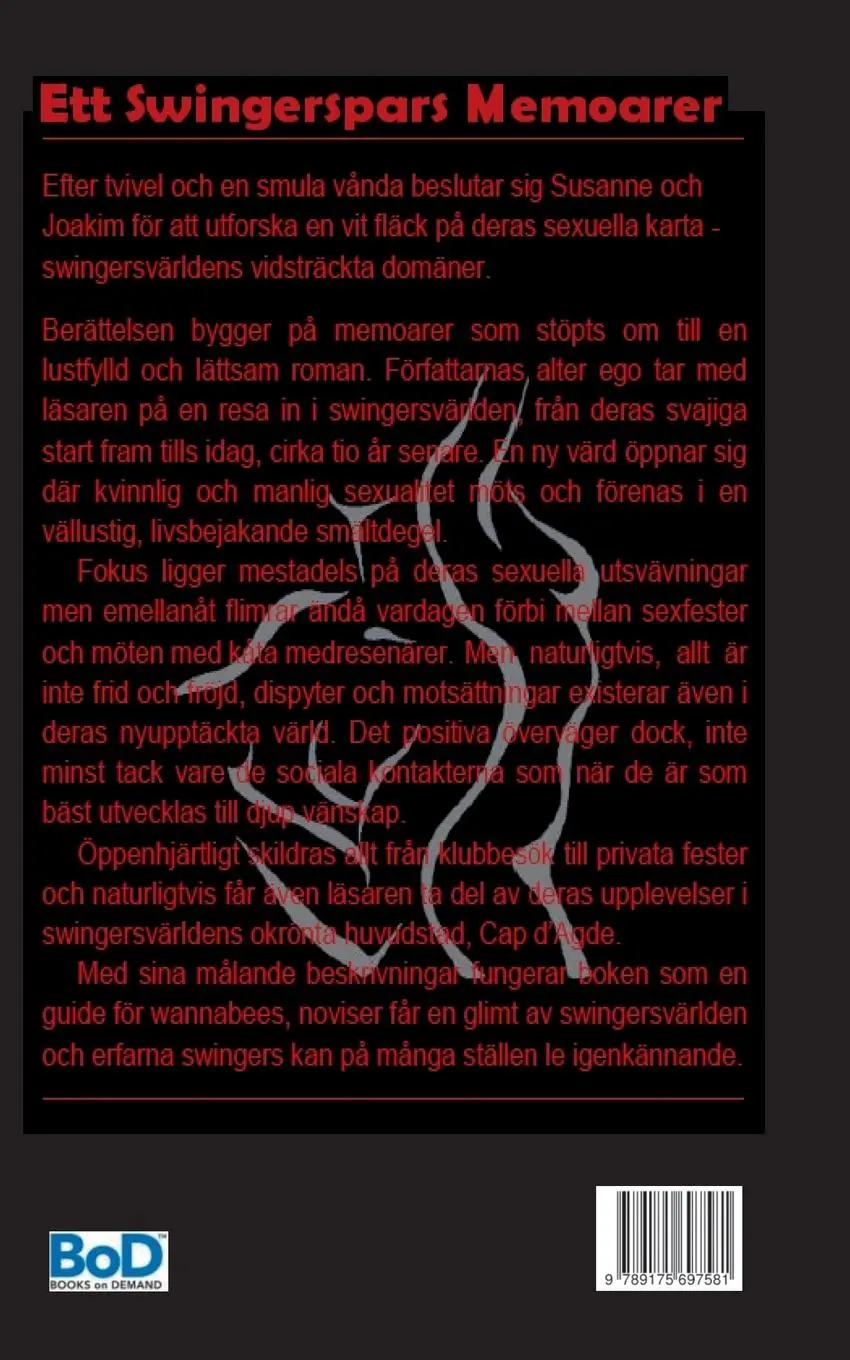 Rückseite: 9789175697581 | Swinging Memories | Ett swingerspars memoarer | Andersson (u. a.)