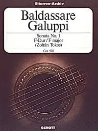 Cover: 9790001097581 | Sonata No. 1 F major | Baldassare Galuppi | Buch | 1988 | Schott Music