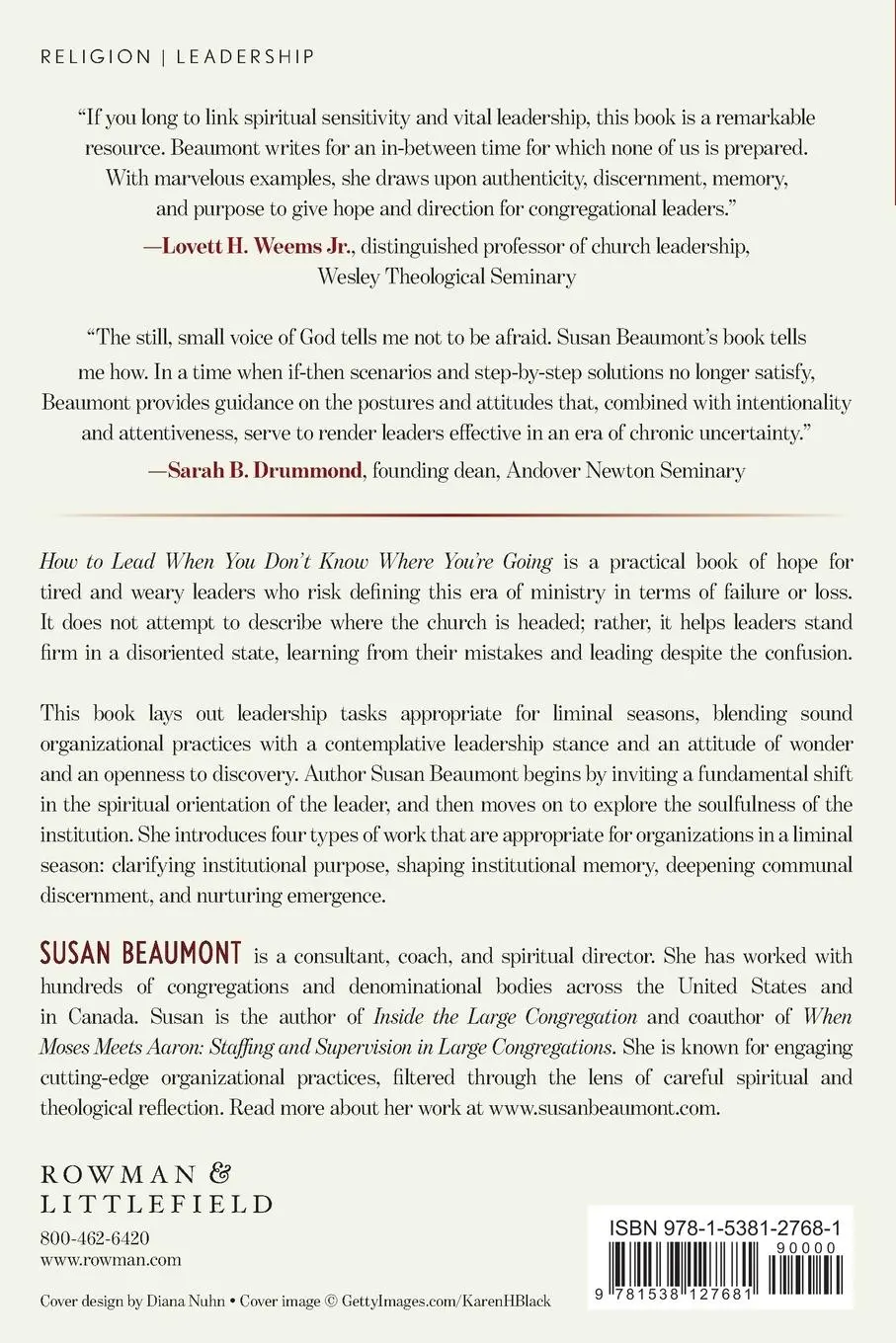 Rückseite: 9781538127681 | How to Lead When You Don't Know Where You're Going | Susan Beaumont