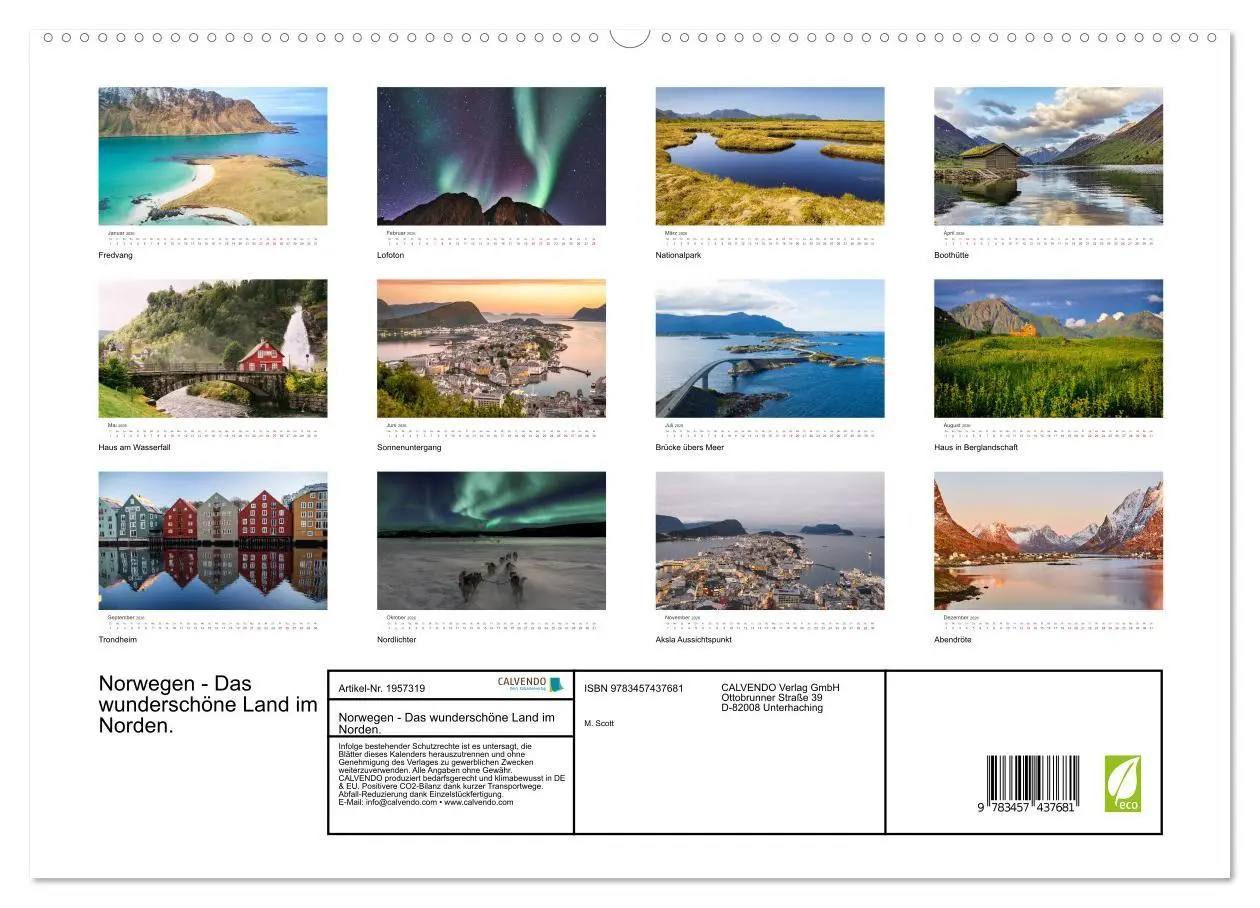 Bild: 9783457437681 | Norwegen - Das wunderschöne Land im Norden. (hochwertiger Premium...
