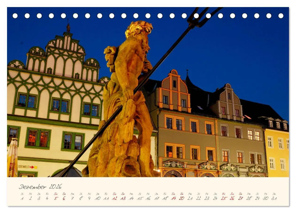 Bild: 9783457677681 | Weimar Die europäische Kulturstadt (Tischkalender 2026 DIN A5...