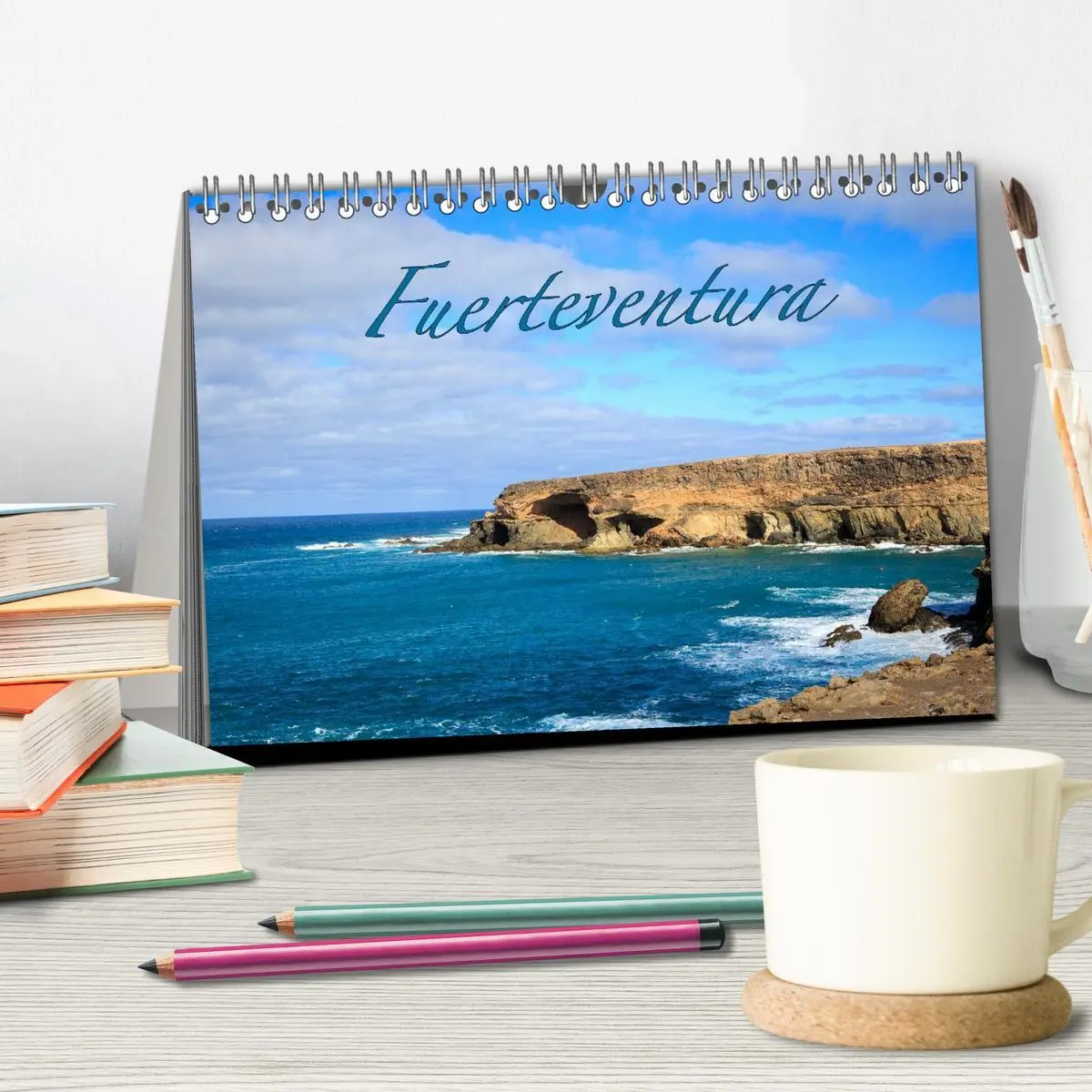 Bild: 9783516147681 | Fuerteventura (Tischkalender 2026 DIN A5 quer), CALVENDO...