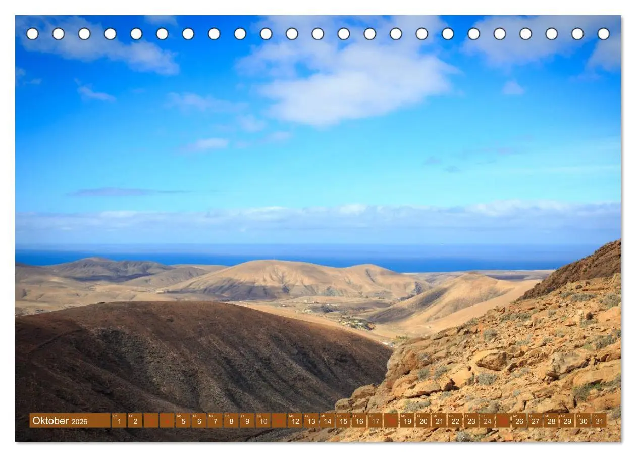 Bild: 9783516147681 | Fuerteventura (Tischkalender 2026 DIN A5 quer), CALVENDO...