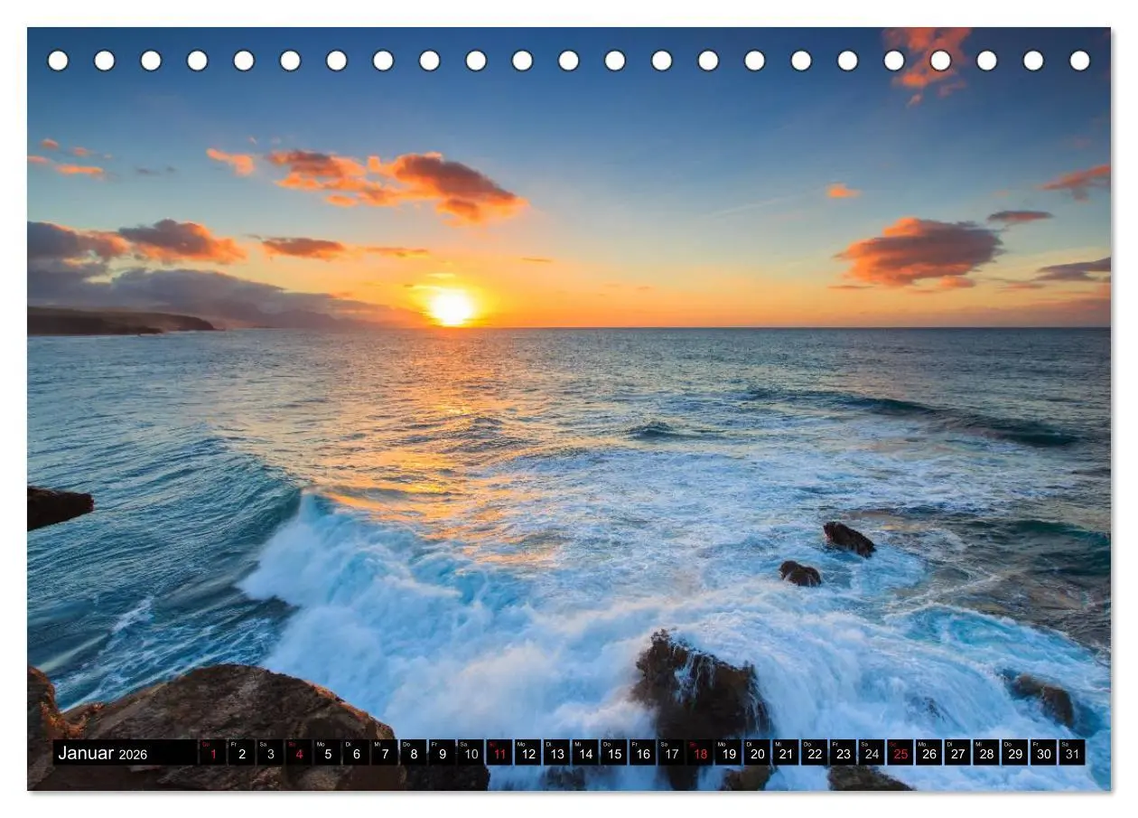 Bild: 9783516147681 | Fuerteventura (Tischkalender 2026 DIN A5 quer), CALVENDO...